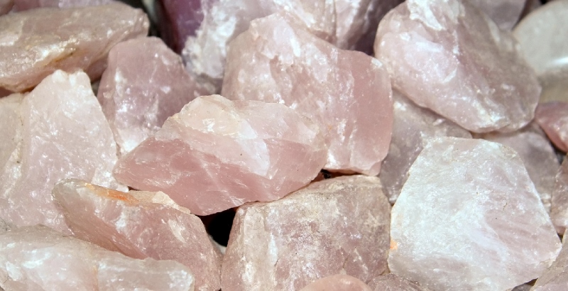 cristaux de guérison quartz rose